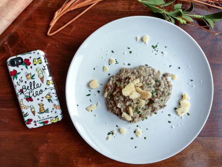 Risotto With Red Chicory and Gorgonzola Cheese Recipe